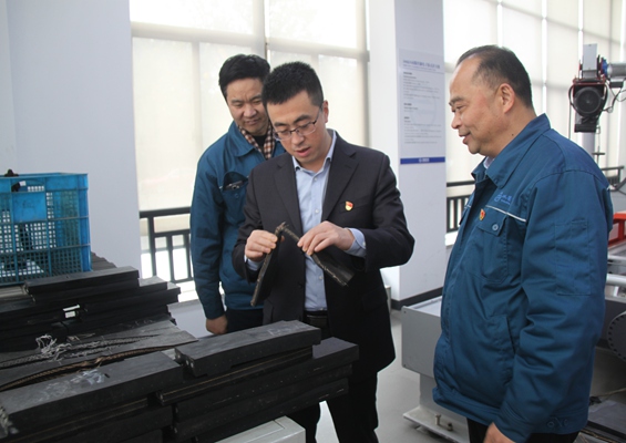 桐鄉(xiāng)市市長(zhǎng)于會(huì)游一行蒞臨公司參觀(guān)考察